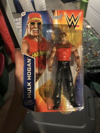 Moc Hulk Hogan Signature Series Basic Wwe Mattel Rare Htf