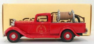 Brooklin 1/43 Scale Brk16a 009 - 1935 Dodge Pick Up 1 Of 250 Red