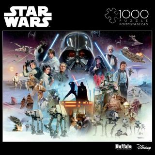 Star War “the Force Is With You,  Young Skywalker 1000 Piece Jigsaw Puzzle Box
