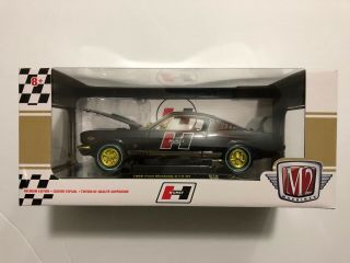 M2 Machine 1/24 Hurst Black 1966 Ford Mustang 2,  2 Gt 1/500 Chase - $200.  00
