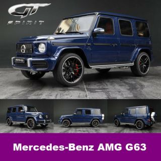 Gt Spirit 1:18 2019 Mercedes - Benz Amg G - Class G63 Suv Car Model Limited Blue