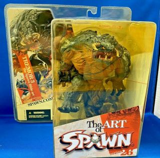 Todd Mcfarlane Toys The Art Of Spawn Series 26 Tremor 3 The Spawn Bible Art