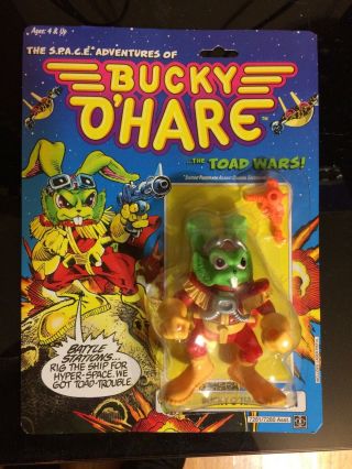 1990 Hasbro Bucky O’hare Action Figure 1 Moc