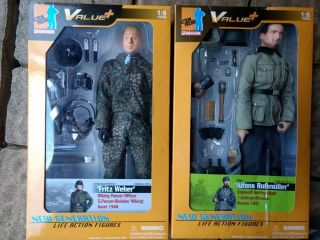 1/6 Dragon " Fritz Weber " Wiking Plus " Jager Alfons Robmuller " 2 For Cost Of One