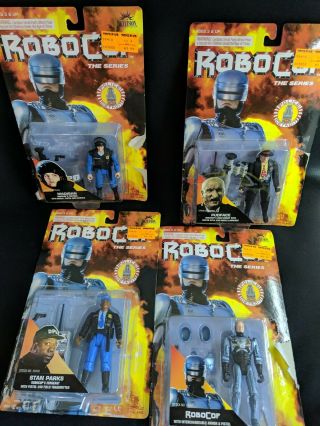 4 Open Box Robocop The Series 1994 Action Figures Interchangeable Armor