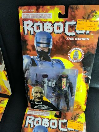 4 Open box RoboCop The Series 1994 Action Figures Interchangeable Armor 3