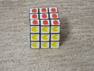 Vintage Pac - Man Rubik’s Cube Puzzle - 1980 