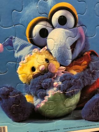 Jim Henson’s Muppet Babies Gonzo Milton Bradley Puzzle Complete Vtg 1984