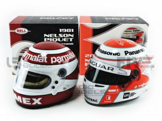 Mini Helmet 1/2 - Casques Piquet Senior F1 1981 - Junior Fe 2019 - Piquetset