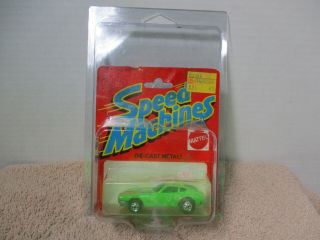 Mattel Vintage Speed Machines Green Datsun Z - Whiz W/ Protecto