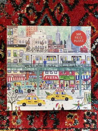 Galison York City Subway Jigsaw Puzzle - 500 - Piece