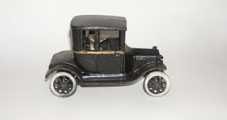 Arcade Cast Iron Ford Model T Coupe 6 - 1/2 " (dakotapaul)