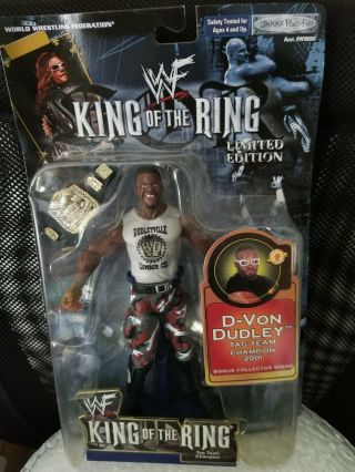 Wwf Limited Edition D - Von Dudley King Of The Ring Tag Team Champion Figure