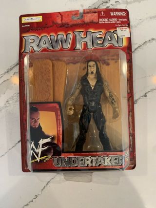 Wwf Wwe Raw Heat Undertaker Action Figure From Jakks Pacific 1999