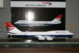 Gemini Jets 1:200 British Airways Boeing 747 - 400 G - Civb " Negus " (g2baw841)