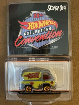Hot Wheels Scooby - Doo Mystery Machine 28th Annual Collectors Convention 995