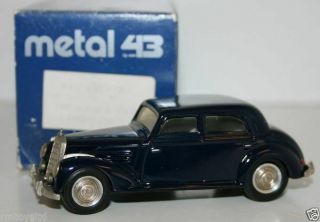 Western Models 1/43 Prototype Metal 43 - 1072 - Mercedes 220 Limousine - Blue