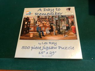 Suns Out 500 Piece Jigsaw Puzzle " A Day To Remember " D - Day Normandy