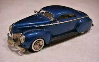 1940 Mercury Coupe,  Design Studio,  Motor City,  Usa Models,  1:43rd Scale Diecast