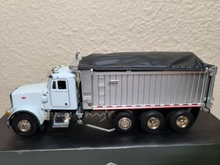 Peterbilt 357 East Dump Truck - White - Sword 1:50 Scale Model SW2042 - W 2