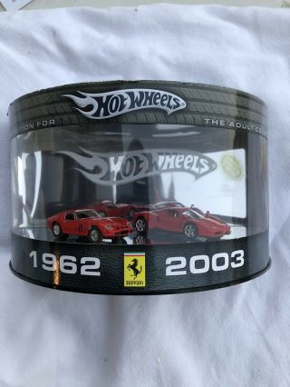 Hot Wheels 100 Ferrari Limited Edition Set 1962 2003 Rare Vhtf Set