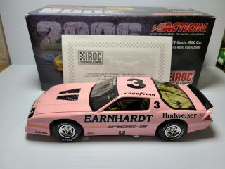 Xrare 1989 Dale Earnhardt Sr 3 Budweiser Pink Iroc 1:24 Nascar Action Mib Wow