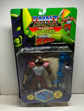 Yellowing,  Damage Tmnt Ninja Turtles Mutant Splinter 1994 Playmates