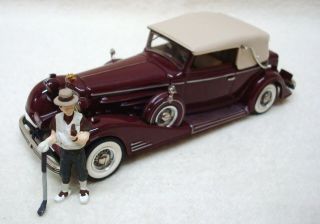 1/43,  Rare Minimarque 1933 Cadillac V16 Victoria,  Tp Up,  N/motorcity,  N/conquest