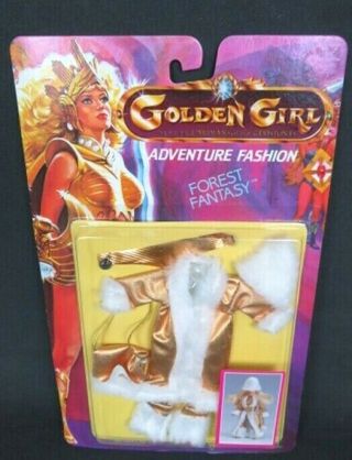 1984 Golden Girl & Guardians Of The Gemstones Forest Fantasy Jade Clothes