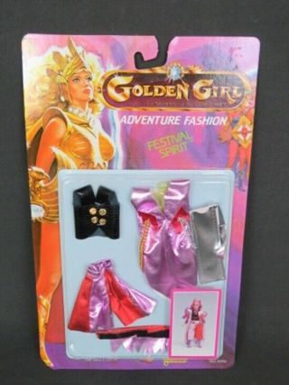 1984 Golden Girl & Guardians Of The Gemstones Festival Spirit Moth Lady Clothes