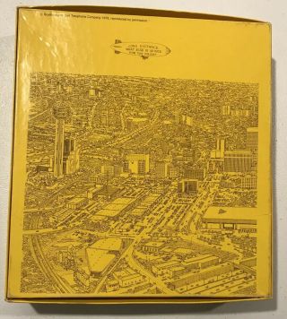 1978 Southwestern Bell Yellow Pages - 500 Piece Jigsaw Puzzle - Greater Dallas Area 2