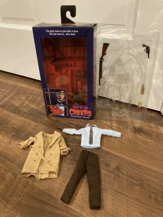 Neca Night Of The Creeps Detective Ray Cameron Tom Atkins Box & Accessories Only