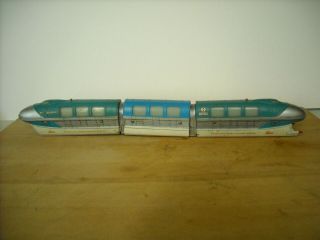 Schuco Disneyland Monorail 3 - Car Blue Train 6333/0