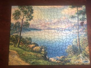 Rare Tuco Vintage Puzzle Daybreak In The Tetons Missing 1