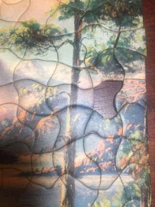 Rare TUCO Vintage puzzle DAYBREAK IN THE TETONS Missing 1 3