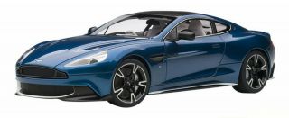 Autoart 1/18 Aston Martin Vanquish S 2017 Metallic Blue 70274 From Japan F/s