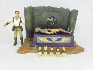 The Mummy The Chamber Electronic Playset With 6 " Figures 1998 Toy Island