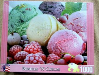 A 1000 Piece Jigsaw Puzzle By Springbok - Berries 