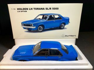 Autoart 1:18 Holden Lh Torana 1974 Sl/r 5000 L34 Option - Azure Blue