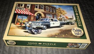 Cobble Hill On The Beat By Dan Hatala & Meikle John Graphics 1000 Piece Puzzle