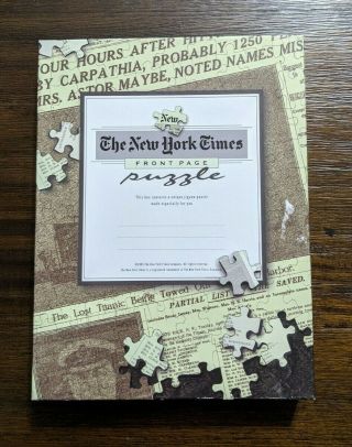 The York Times Front Page Puzzle/august 4,  1930/complete