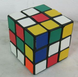 Vintage 1980’s 2 - 1/4”x2 - 1/4” No Box Loose Rubik 