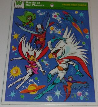 Battle Of The Planets 1979 Fast Action Frame - Tray Puzzle See