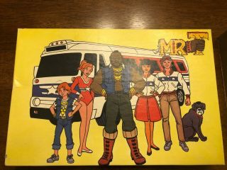 Mr.  T The A Team 100 Piece Puzzle 16 " X 11 " 1982 Vintage Box Complete