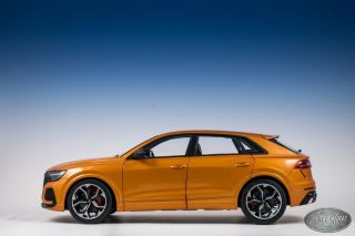 1/18 Jadi Toys Audi Rs Q8 Metalic Orange Diecast Dealer Edition