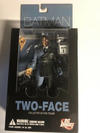 Batman Two - Face The Long Halloween Figure Dc Direct Moc