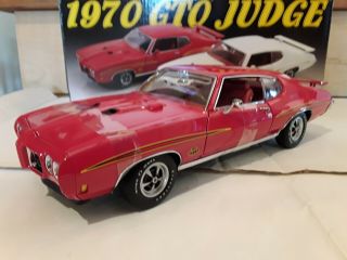 Gmp 1/18 1970 Pontiac Gto Judge Red - Rare Color 1 Of 500