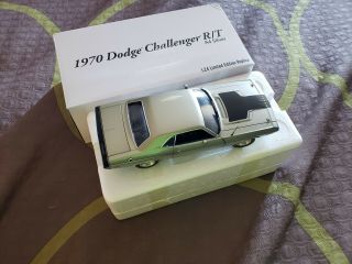 Gmp Acme 1970 Dodge Challenger R/t Hemi 426 A4 Silver Poly 1:24 Rare Nib