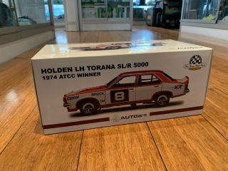 Autoart 1:18 Holden Lh Torana Sl/r 5000 1974 Atcc Winner / Peter Brock -