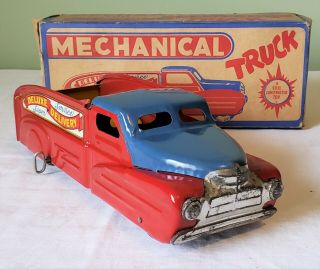 Early Marx Toys Studebaker Cab Wind - Up Deluxe Delivery Truck 40 
